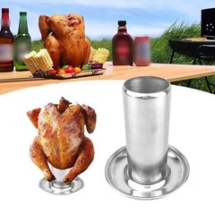 Master the Art of For Grilling and Roasting with Beer Can Chicken Holder