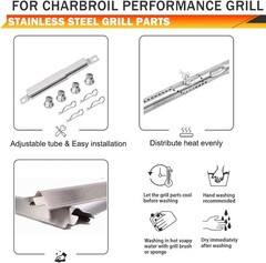 Charbroil Grill Burner 463365021 Crossover Tube Kit