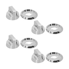 Transform Your Grilling Experience with a Set of 4 Electroplated Control Knobs