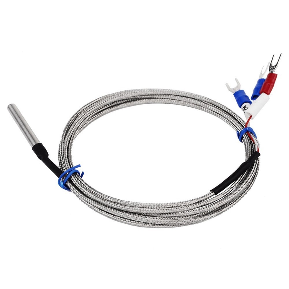 High Accuracy For RTD PT100 Stainless Steel Temperature Sensor with 300cm Cable