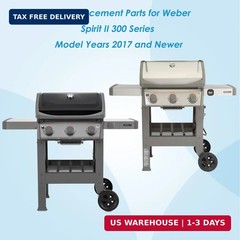 Grill Parts for Weber Spirit II Grill Replacement Parts, 7636 Flavorizer Bars, 6