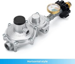 Propane Regulator with P.O.L Tank Connection