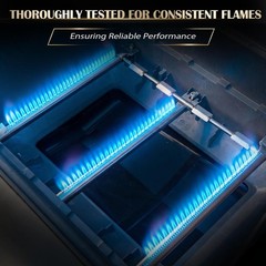 69787 Grill Burner Replacement for Weber Spirit 300, GS4 Grill Parts for Spir…