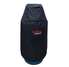 Propane Tank Cover Fits 30-Pound Steel Propane Cylinder Cover for RV Trailer, Bl