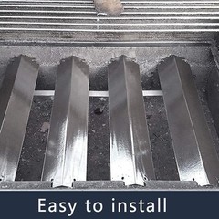 Replacement Grill Burners Crossover Tubes Heat Plates for Charbroil
