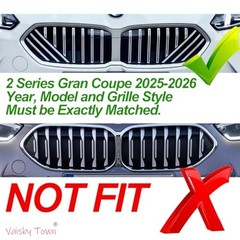 Automotive Grille Inserts for BMW,Front Grill 2 Series 220 Gran Coupe 2025-2026