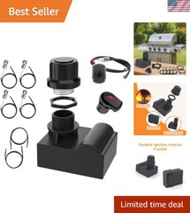 Grill Igniter Replacement Kit for Char-Broil Surefire Ignition Systems, 4-Out…
