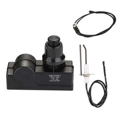 Fire Pit Grill Igniter Kit, Grill Igniter Replacement with 2 Outlets and Grou…