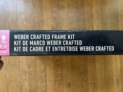 Weber Crafted Frame Kit 7677 Genesis 2016+ Outdoor Kitchen Grill Accessory NIB
