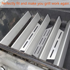 Grill Flavorizer Bar Heat Deflector Replacement for Weber Genesis 310 320 330
