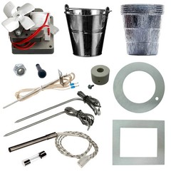 Cuisinart Pellet Grill Quick Repair Kit Includes Auger Motor, Igniter, RTD Senso