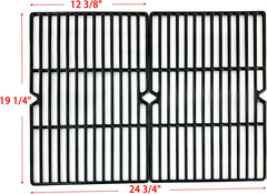 Parts DC107 19 1/4 Inch Set of 2 Porcelain Coated Cast Iron Cooking Grid (12 3/8