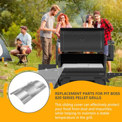Flame Broiler Kit for Pit Boss 820 Series Smoker Grill,Replacement Parts for Pit