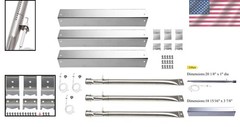 Durable Stainless Steel Grill Burners & Heat Plates – Fits Char-Griller Models