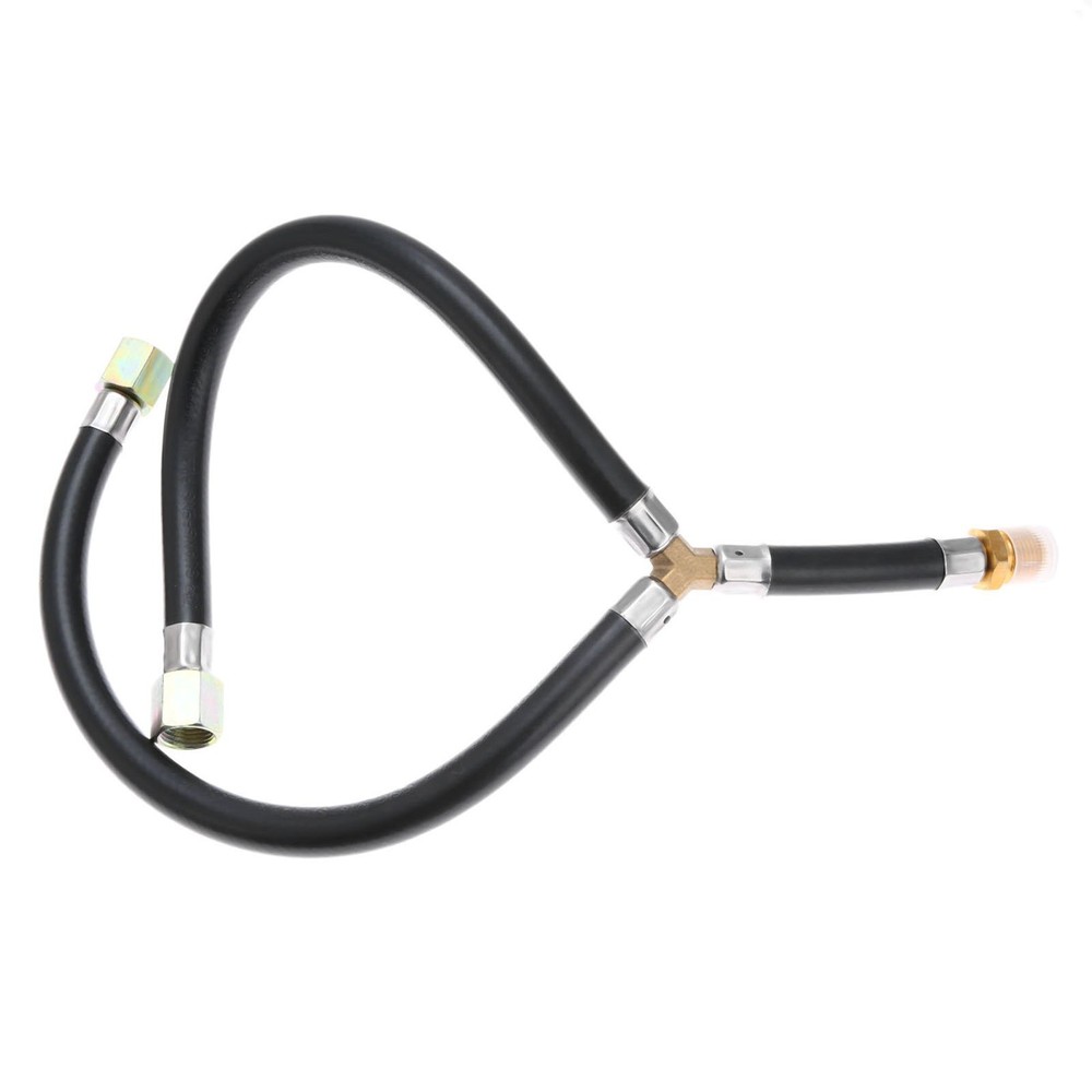 Propane Grill Y Splitter Connection Pipe CSA Certified 3″ Inlet Hose Accessory