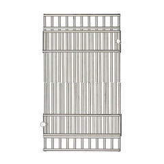 Master Forge 19.5″ x 7.75″ Expandable Stainless Steel Grilling Grate – Universal