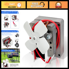 Universal 2.0RPM Auger Motor Replacement for Wood Pellet Grill Smokers 120V 60Hz