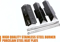 Grill Parts for Dyna glo DGH353CRP, DGF350CSP, DGH373CRP-D, DGF371CRP-D, Stainle