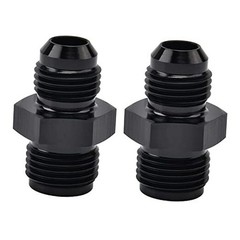6AN Male to 5/8 x 18 Inverted Flare Thread Fitting AN6 to 5/8 x 18 Inverted