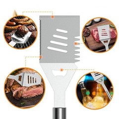 Complete 9PCS BBQ Grill Accessories Set for Outdoor Cooking and Picnics