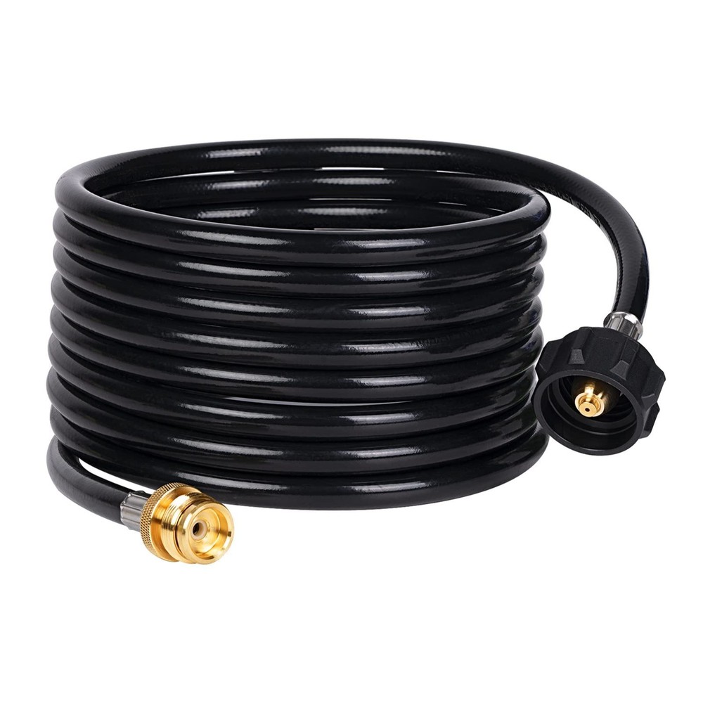 18FT Propane Adapter Hose LP Tank 1lb to 20lb Converter For QCC1 Type Gas Grill
