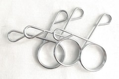 Aftermarket BBQ Grill Kettle Ash Pan Legs Clips-3pcs