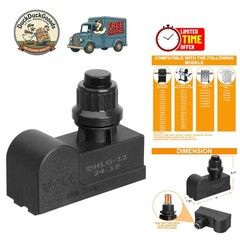 DHLG-12 Universal Grill Igniter Kit – 2 Outlet AAA Battery for Charbroil & More