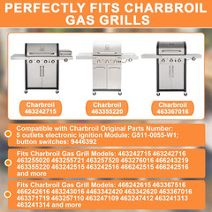 G511-0055-W1 Grill Igniter DHLG-5A for Charbroil Igniter Replacement