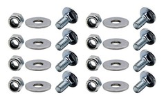 YBW Go-Cheers 8 Pack 710-0451 Stainless Steel Replacement Nuts/Bolts Fits MTD