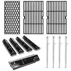 Grill Parts for Dyna-Glo DGH474CRP DGH450CRP,Grill Replacement sliver-black