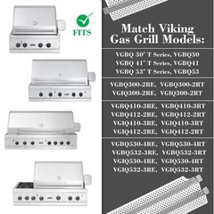 Replace for Viking Grill Parts,Heat Plate Tent Shield for Viking VGBQ 30, 41,…