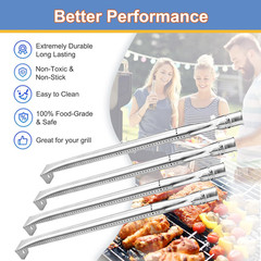 Grill Burner Tubes for Napoleon Legend 485, LEX 485 605 730, Prestige 500, Mirag