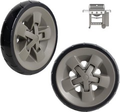 8-Inch Wheels for Weber genesis II Grill & Genesis II LX 300 200 400 600 Series