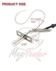 RTD Grill Internal Temperature Probe/Sensor Replacement for Pit Boss Copperhe…