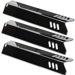3 PCS 143/16 Inch Porcelain Steel Heat Plate Fits Master Cook Backyard Grill