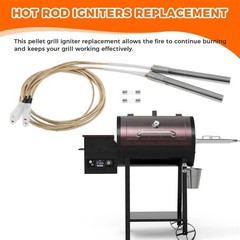 2 Pack Hot Rod Igniters Kit Compatible with Pitboss Pellet Grill 120 Volt