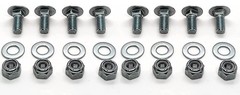 YBW Go-Cheers 8 Pack 710-0451 Stainless Steel Replacement Nuts/Bolts Fits MTD