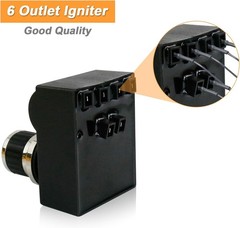 Grill Igniter Kit for Nexgrill 720-0882A – 5 Burner Grill, 720-0888 720-0888N…