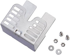 Universal Barbecue Grill Stainless Steel Rotisserie Motor Bracket, 2 Pcs Screw