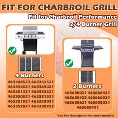 17″ Infrared Grill Grates for Charbroil 463365021 463352521 463354021 463365522