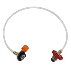 Gas Adapter for CB Cans Designed for Safe and Efficient Refilling with Hose