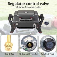 29102349 29103224A Regulator Control Valve for Charbroil Grill2Go X200 Tru-Infr