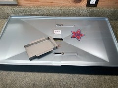 Adjustable Grill Drip Pan Heavy Duty Galvanized Steel For 4 5 Burners Up to 30”