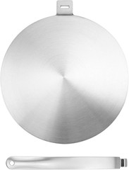 9.45” Stainless Steel Induction Diffuser Plate Even Heat with Detachable Handle.