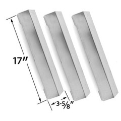 Replacement Stainless Steel Heat Plate For Tera Gear SRGG41122, Gas Models, 3PK