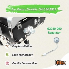 Regulator replacement Compatible with Blue Rhino Razor GGC2030M 25 Silver
