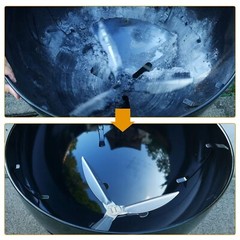 22-1/2″ Air Grill Damper Cleaning System Kit Replacement for Weber Kettle Stoves