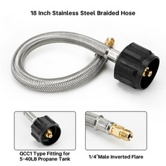 Onlyfire Rv Propane Regulator For Dual Tanks 2 Stage Auto Changeover Lp Propane
