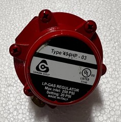 Cavagna Kosan 494HP-03 High Pressure Regulator 250PSI In 20PSI Out