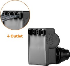 Durable Universal Grill Igniter – 4 Outlet Push Button for Top Grill Brands
